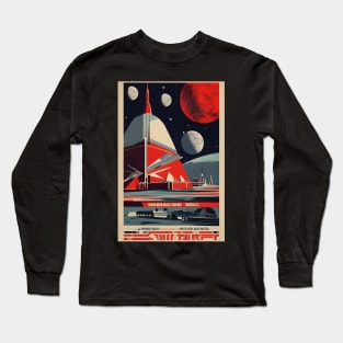 Soviet space art Long Sleeve T-Shirt